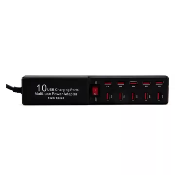 10 Portlu Usb Şarj Adaptörü