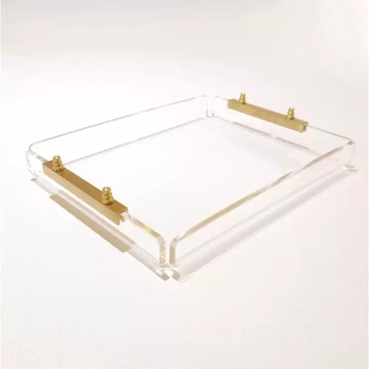 Agbtrend GOLD TRAY -S- Dekorasyon ve Sunum Tepsisi