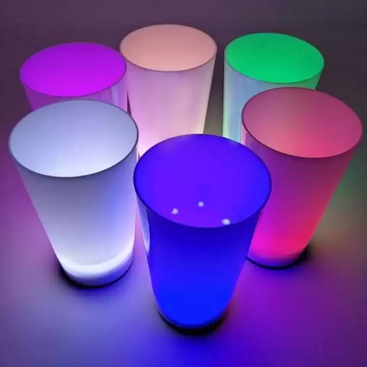Glow Partisi Bardakları 6 Renk 6 Adet