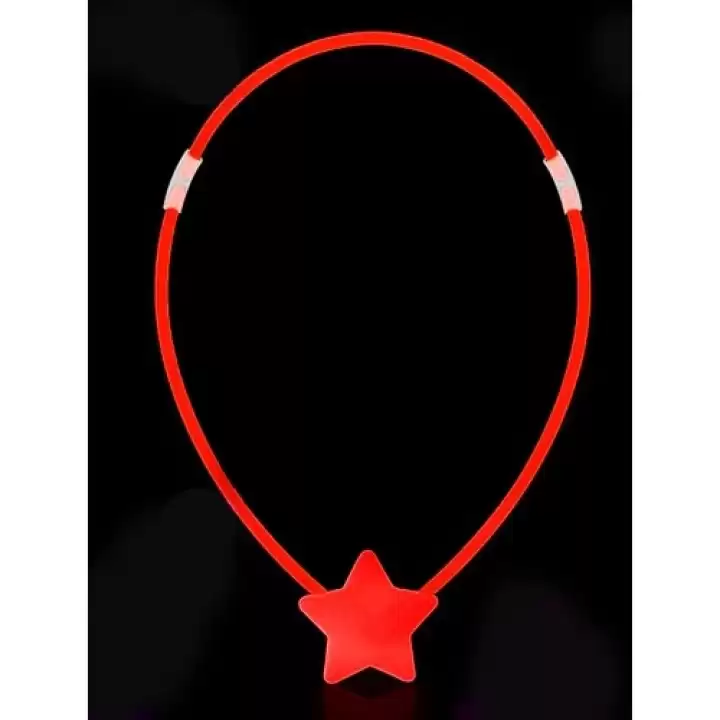 Glow Stick Yıldız Kolye