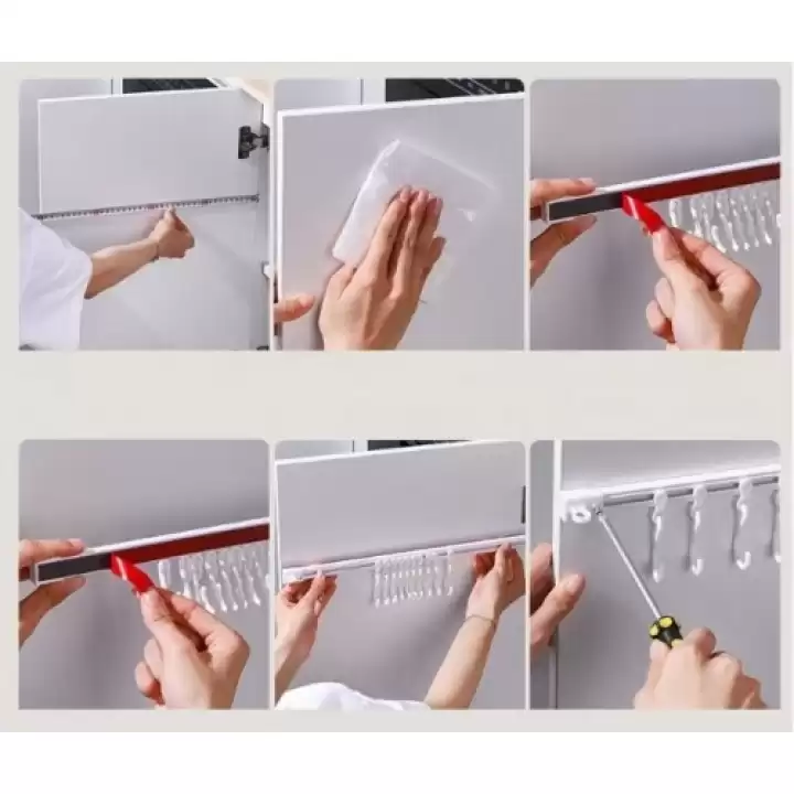 Hareketli Yapışkanlı Askı 40 Cm.