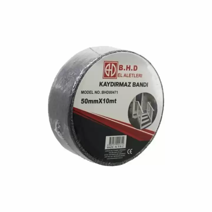 Kaydırmaz Siyah Bant 50 Mm X 10 Mt