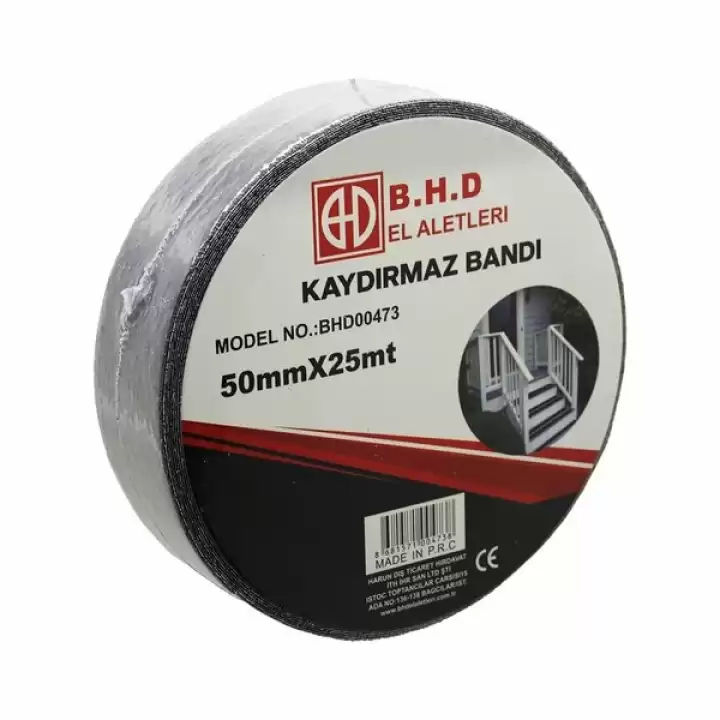 Kaydırmaz Siyah Bant 50 Mm X 25 Mt