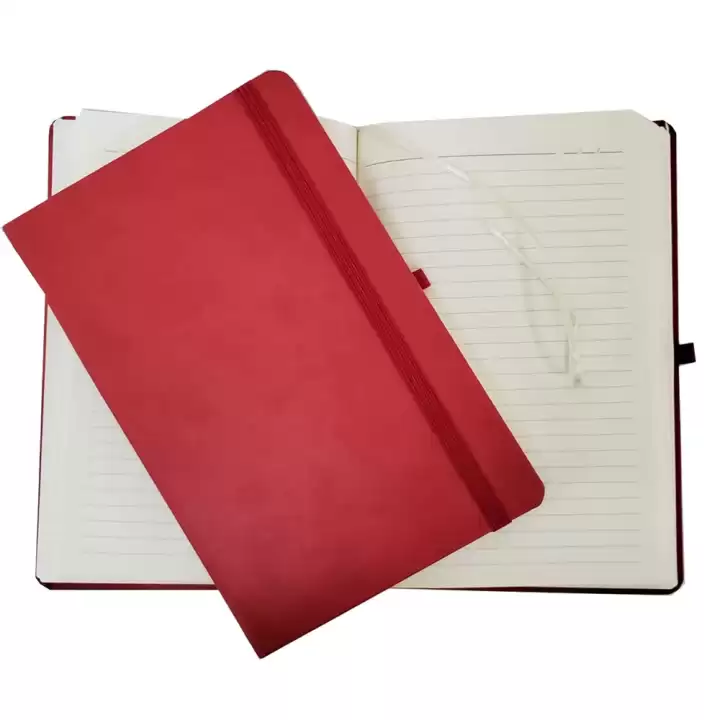 Kırmızı Renk Termo Deri Defter
