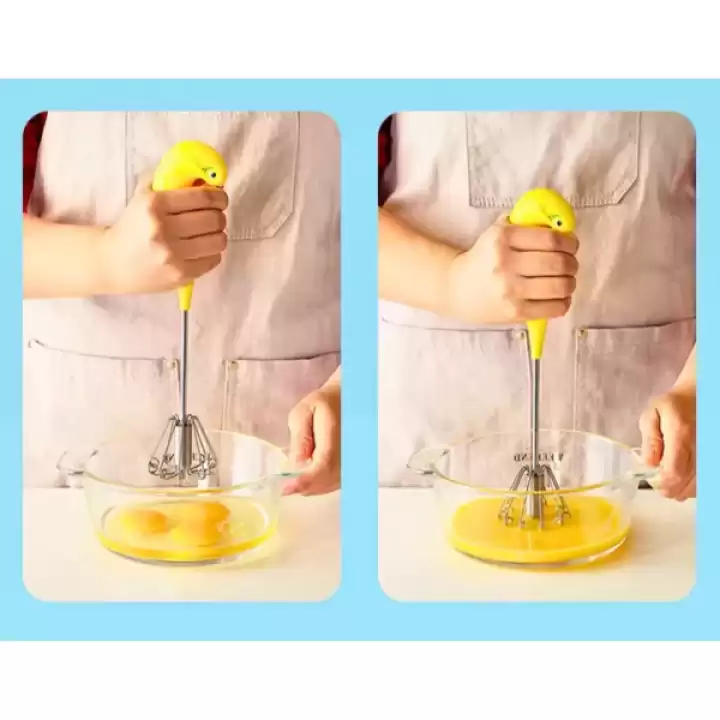 Kuğu Tasarımlı Basmalı Çırpıcı