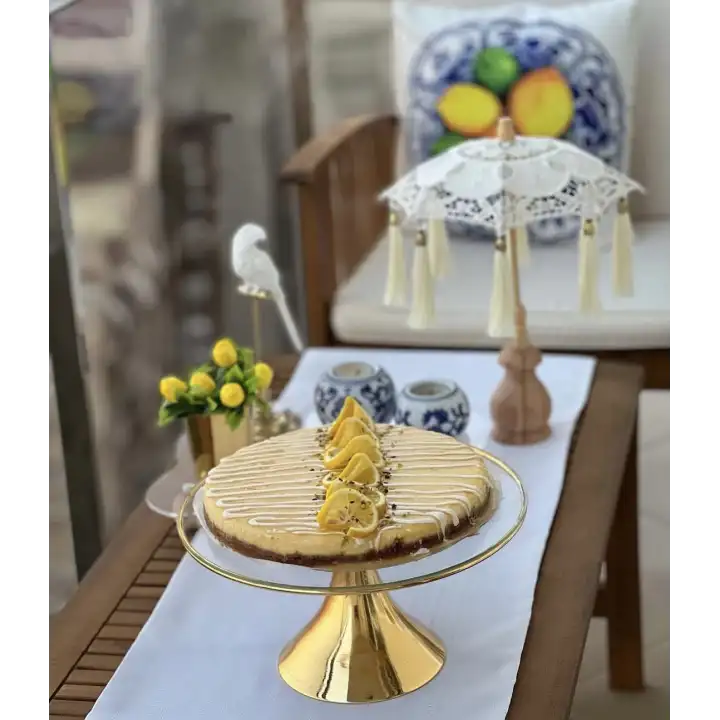 Masaüstü Dantelli Dekoratif Sunum Bali Şemsiyesi