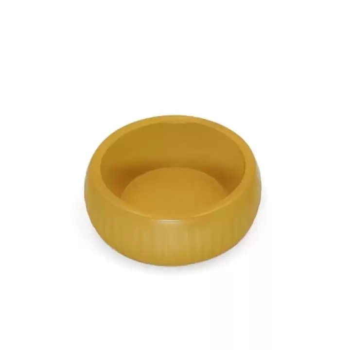 Mikopet Organik Seramik Mama Kabı Sarı