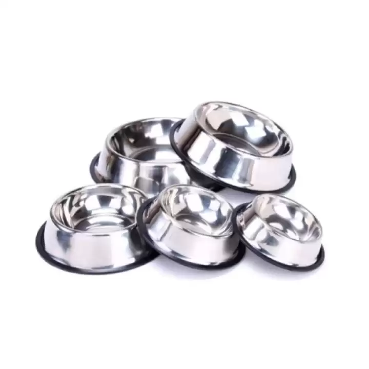 Paslanmaz Çelik Metal Mama Kabı 26 Cm.
