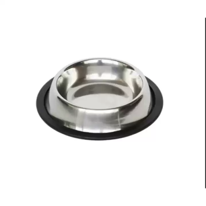 Paslanmaz Çelik Metal Mama Kabı 30 Cm.