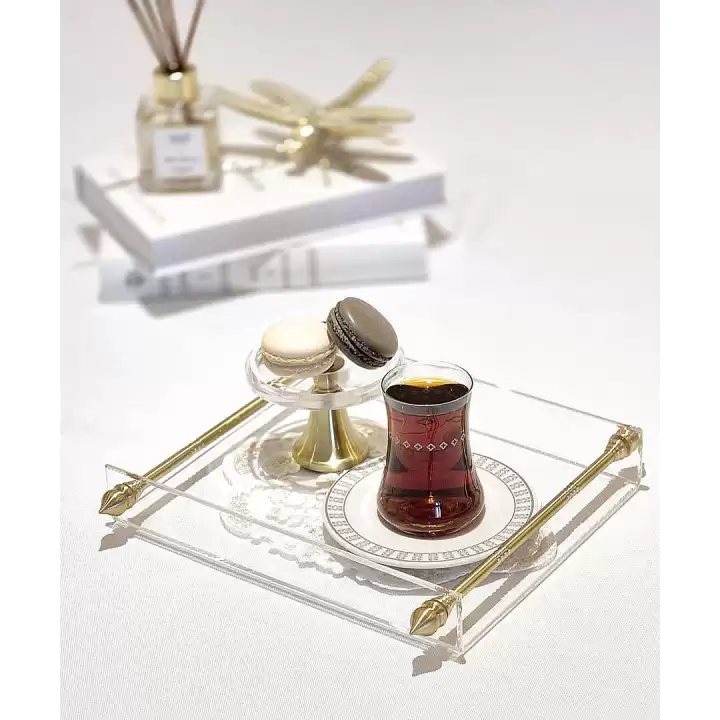 Agbtrend QUEEN S TRAY Tek Kişilik Dekorasyon ve Sunum Tepsisi