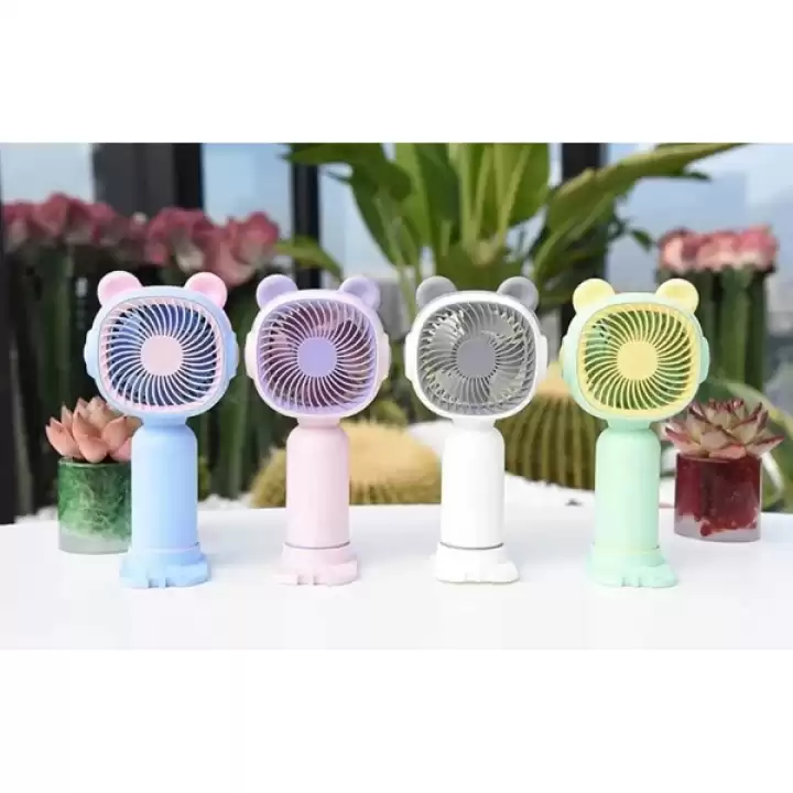 Taşınabilir Sevimli Renkli Mini El Fanı