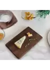 Akayev Ahşap 30X15 cm Ayaklı Sunum Tabağı