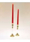 Agbtrend Büyük Boy 18cm Pirinç Akrilik Şamdan