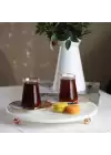 Akayev Mermer Beyaz 30 Cm Rose Gold Boncuk Ayaklı Yuvarlak Sunumluk