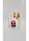Agbtrend QUEEN Double TRAY Çift Katlı Dekorasyon ve Sunum Standı