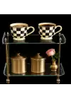 Agbtrend QUEEN Double TRAY Çift Katlı Dekorasyon ve Sunum Standı