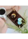 Akayev Ahşap 2 Bölmeli Altın Kuş Sunumluk