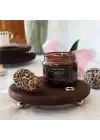 Akayev Ahşap 20 cm Altın Ayaklı Sunum Tabağı