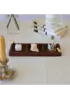 Akayev Ahşap 3 Bölmeli Altın Kuş Sunumluk