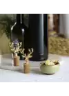 Akayev Altın Geyik 2li Mantar Tıpa