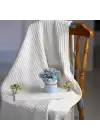 Akayev Mermer Beyaz 30x15 Cm Altın Ginkgo Sunum Tabağı