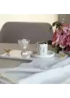 Akayev Mermer Beyaz 30x15 Cm Altın Kuş Sunum Tabağı