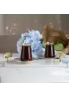 Akayev Mermer Beyaz 30x20 Cm Altın Ginkgo Sunum Tabağı