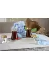 Akayev Mermer Beyaz 30x20 Cm Altın Ginkgo Sunum Tabağı