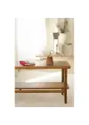 Akayev Traverten 30x15 Cm Konik Ahşap Ayaklı Sunumluk