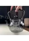 Bambu Saplı Borosilikat Çaydanlık 1100ml.