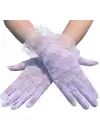 Bilek Boyu Yetişkin Dantel Eldiven Güpürlü