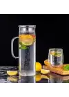 Borosilikat Cam Sürahi 1 Litre