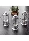 Çelik Kulplu Cam French Press - 350 Ml