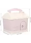 Ev Şeklinde Anahtarlı Kumbara Pembe