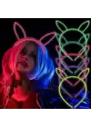 Glow Tavşan Tacı Seti 6lı Set