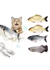 Hareketli Balık Kedi Oyuncağı Şarjlı