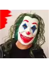 Joaquin Phoenix Joker Maskesi Yeşil Saçlı