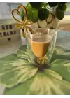 Kalpli Fiyonklu Gold Kahve Kaşığı 1 Adet