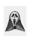 Kapşonlu Çığlık Maskesi Scream Maskesi 33x21 Cm