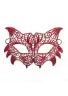 Kırmızı Dantel Masquerade Maskesi 8 No