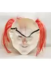Kızıl Saçlı Joker Palyaço Maskesi