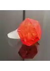 Kristal Tasarımlı Led Işıklı Kırmızı Yüzük