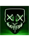 Led Işıklı Yeşil Maske