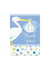 Mavi Baby Shower Teşekkür Seti 8li