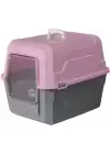 Mikopet Deluxe Pembe Kapalı Kedi Tuvaleti