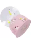 Mini Işıklı Sevimli Atlı Kız Kar Küresi