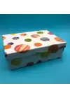 Puantiye Desenli Hediye Kutusu