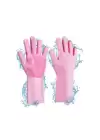Sihirli Isıya Dayanıklı Silikon Çok Amaçlı Bulaşık Eldiven Fırçası Magic Gloves