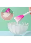 Silikon Yüz Temizleme Fırçası Ve Maske Uygulama Spatulası