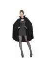 Siyah Renk Yakalı Halloween Pelerini 90 Cm